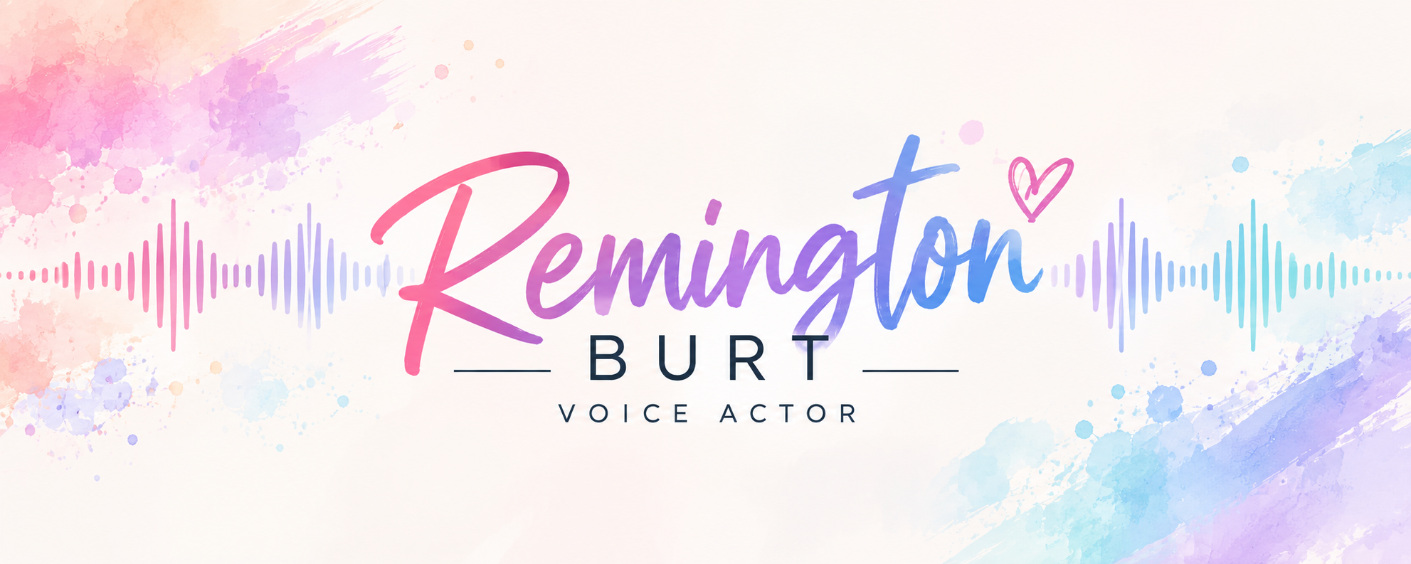 Remington Burt, Voice Actor